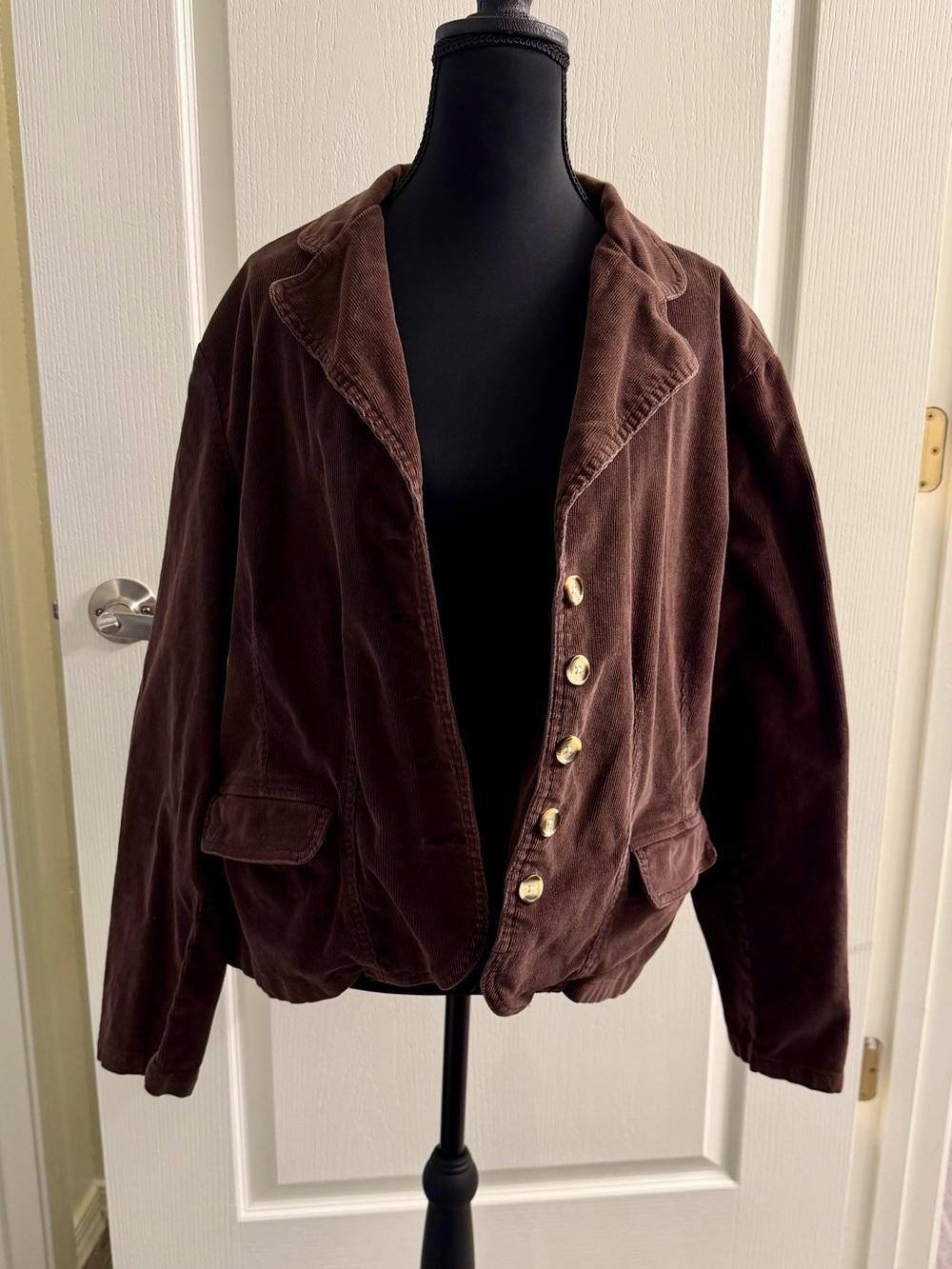 St. John's Bay Brown Corduroy Jacket